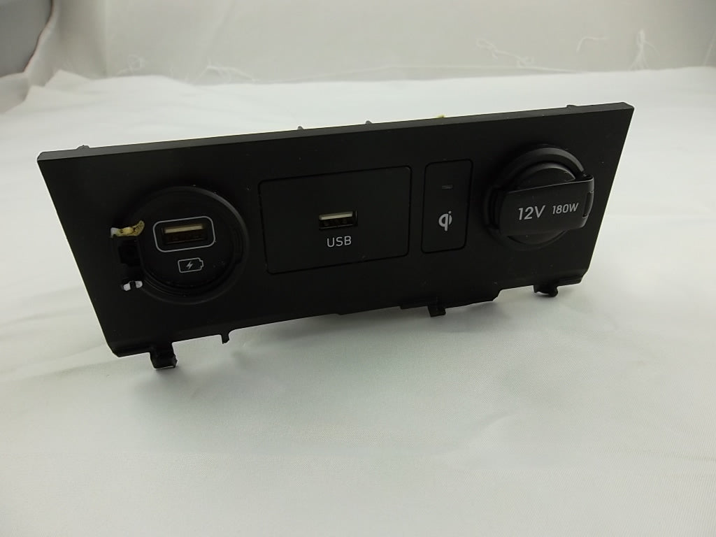 2022-2023 Hyundai Kona Center Console USB AUX Power Outlet Bezel 83675-J9AD0