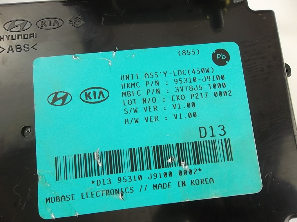 2022-2023 Hyundai Kona LDC Control Module Unit 95310-J9100