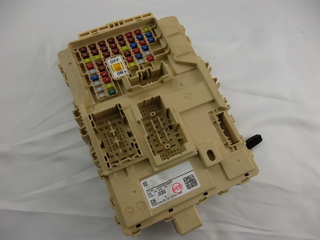 2022-2023 Hyundai Kona Cabin Fuse Box 91951-J9360