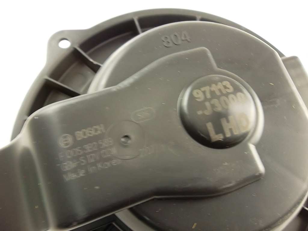 2022-2023 Hyundai Kona HVAC Blower Motor Fan 97113-J3000