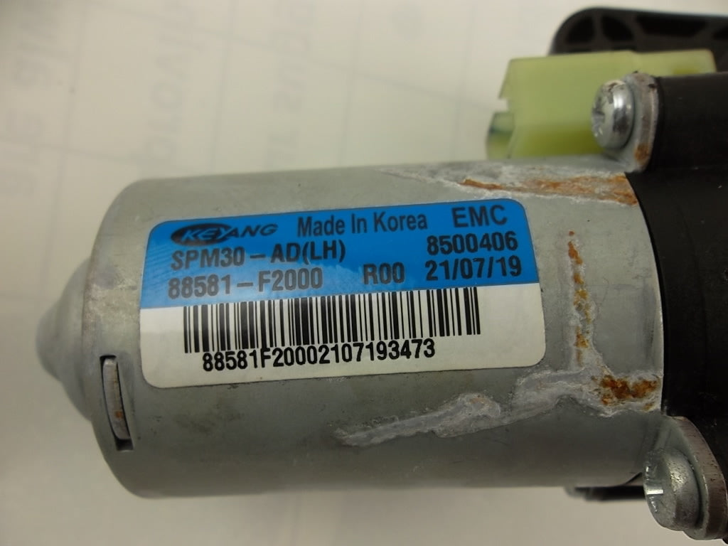 2016-2026 Hyundai Seat Height Adjustment Motor Front Driver 88581-F2000