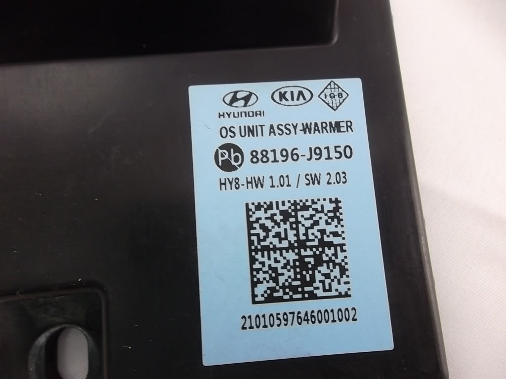 2018-2023 Hyundai Kona Front Seat Heater Control Module 88196-J9150