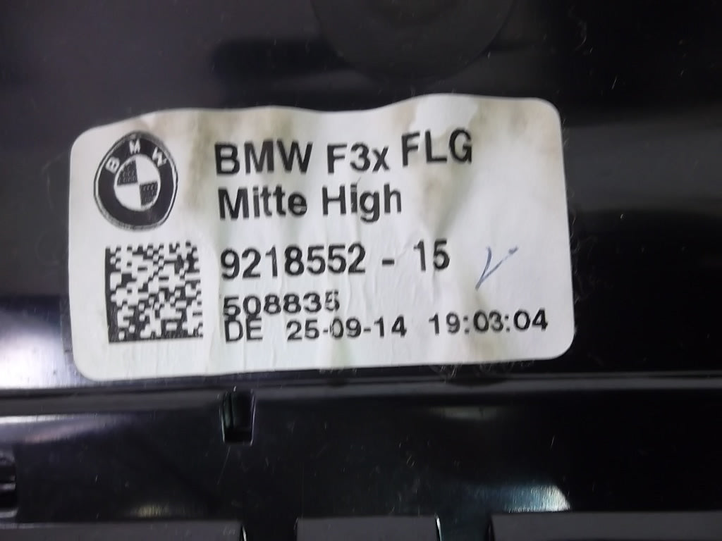 2012-2018 BMW 328i Center Dashboard A/C air Vent Assembly 9218552