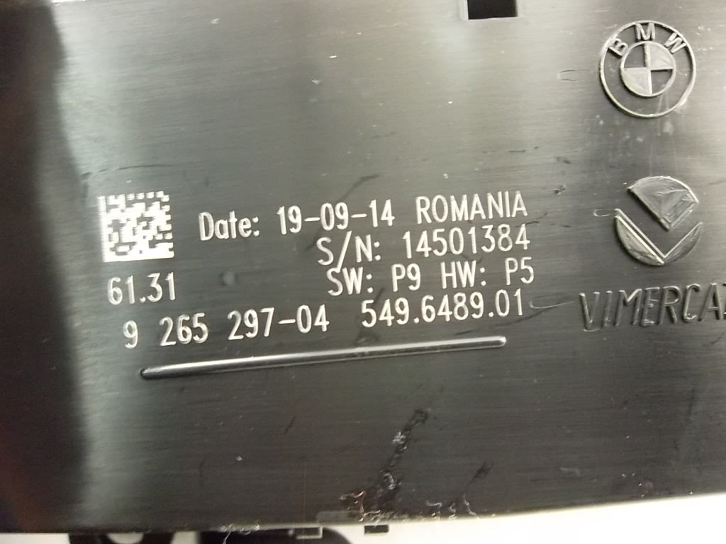 2012-2020 BMW 328i Headlight Switch Assembly 61316847503