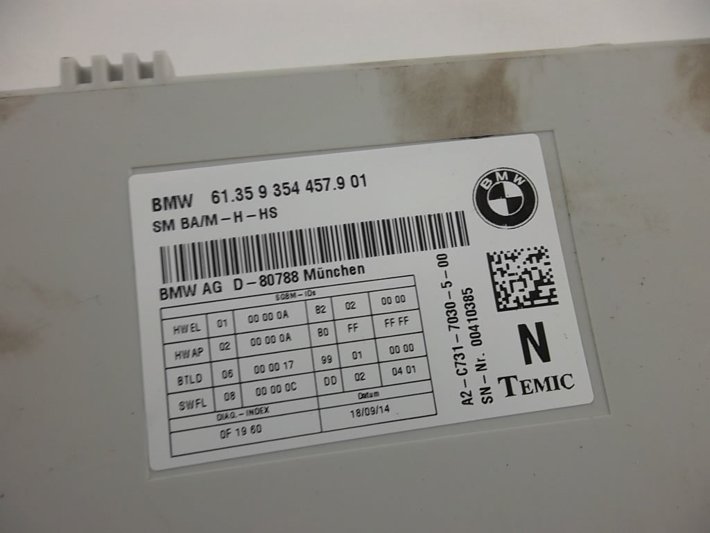 2009-2025 BMW 328i seat control module switch 61357490465