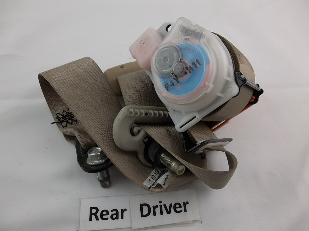 2014-2017 Nissan Rogue Seat Belt Retractor Rear Driver 88845-9TA9B