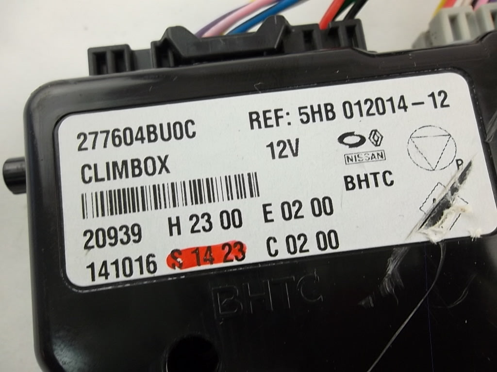 2014-2017 Nissan Rogue Temperature Control Module 27760-4BU0C
