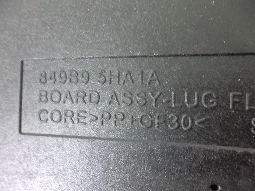 2014-2020 Nissan Rogue Rear Trunk Cargo Floor Mat Liner Board 849B8-5HA1A