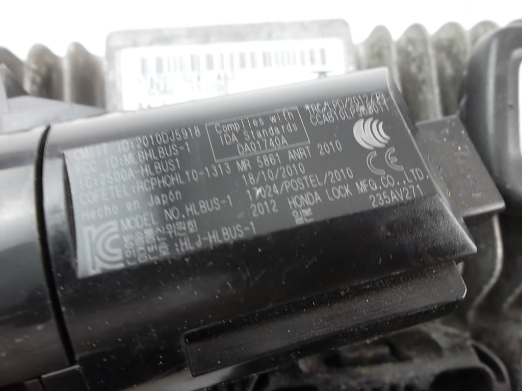 2015 Honda CR-V ECU W/Ignition Switch 37820-5LA-A62