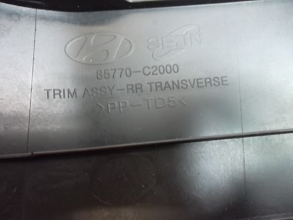 2015-2017 Hyundai Sonata Trunk Sill Scuff Plate Trim Panel 85770-C2000