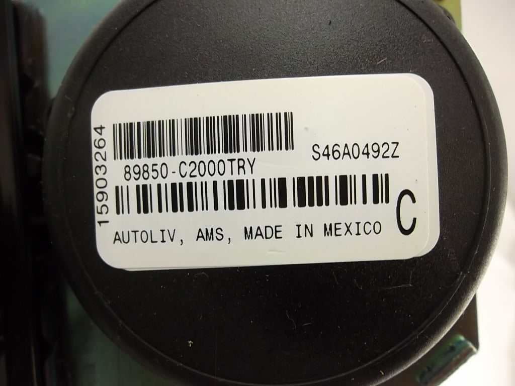 2015-2019 Hyundai Sonata Seat Belt Retractor Rear Center 89850-C2000