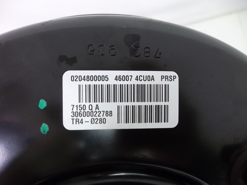 2014-2020 Nissan Rogue Brake Booster Master Cylinder 46007-4CU0A