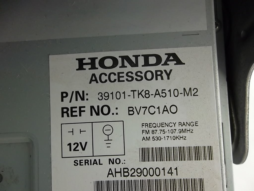 2011-2013 Honda Odyssey Radio Receiver DVD CD Player 39101-TK8-A51