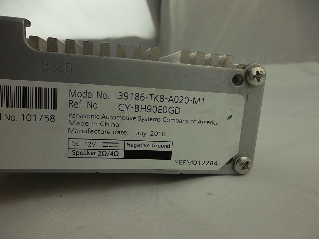 2011-2013 Honda Odyssey Radio Audio Sound Amplifier Module 39186-TK8-A02