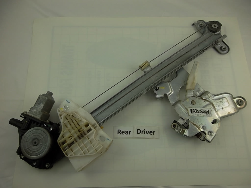 2011-2017 Honda Odyssey Power Window Regulator w/Motor Rear Driver 72750-TK8-A11