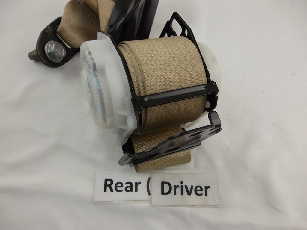 2008-2011 Honda Accord Sedan Rear Seat Belt Driver Left Tan 04828-TA5-A00ZE