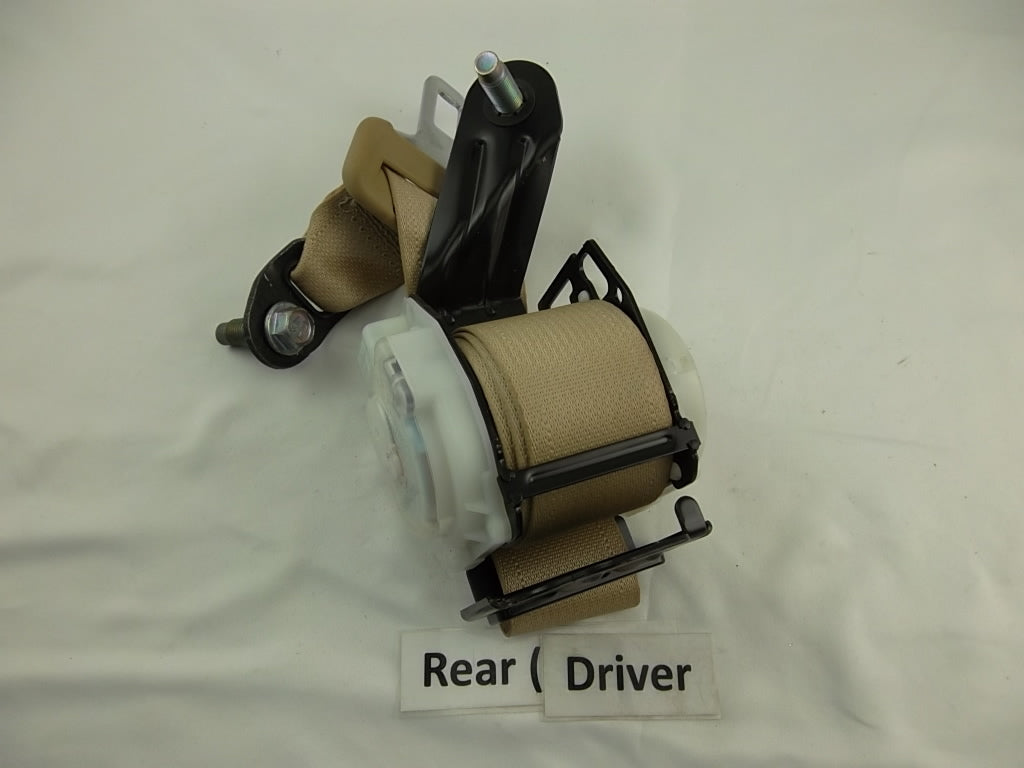 2008-2011 Honda Accord Sedan Rear Seat Belt Driver Left Tan 04828-TA5-A00ZE