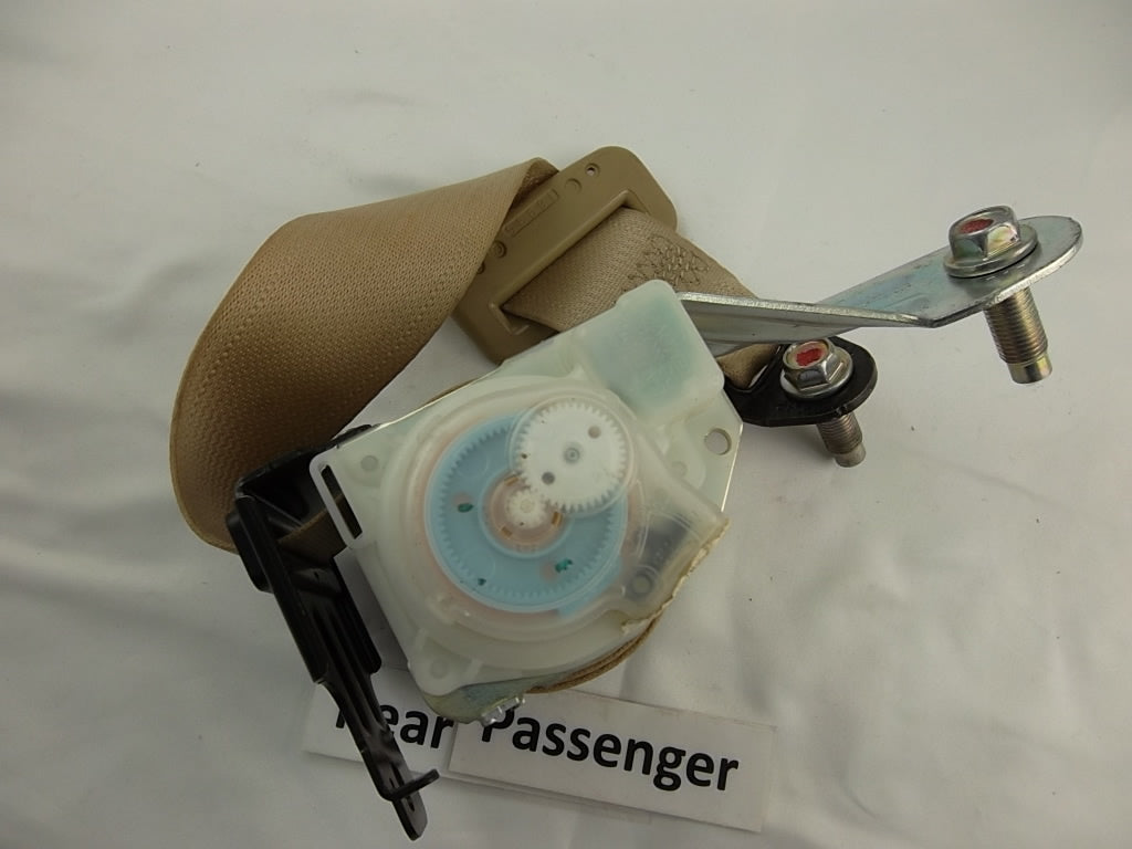 2008-2012 Honda Accord Sedan Rear Seat Belt Passenger Right Tan 04824-TA5-A00ZE