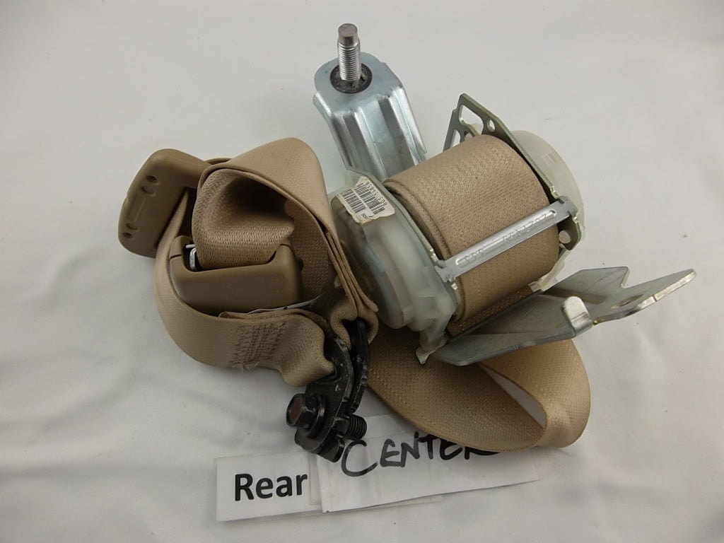 2008-2012 Honda Accord Sedan Rear Center Seat Belt Tan 04829-TA5-A01