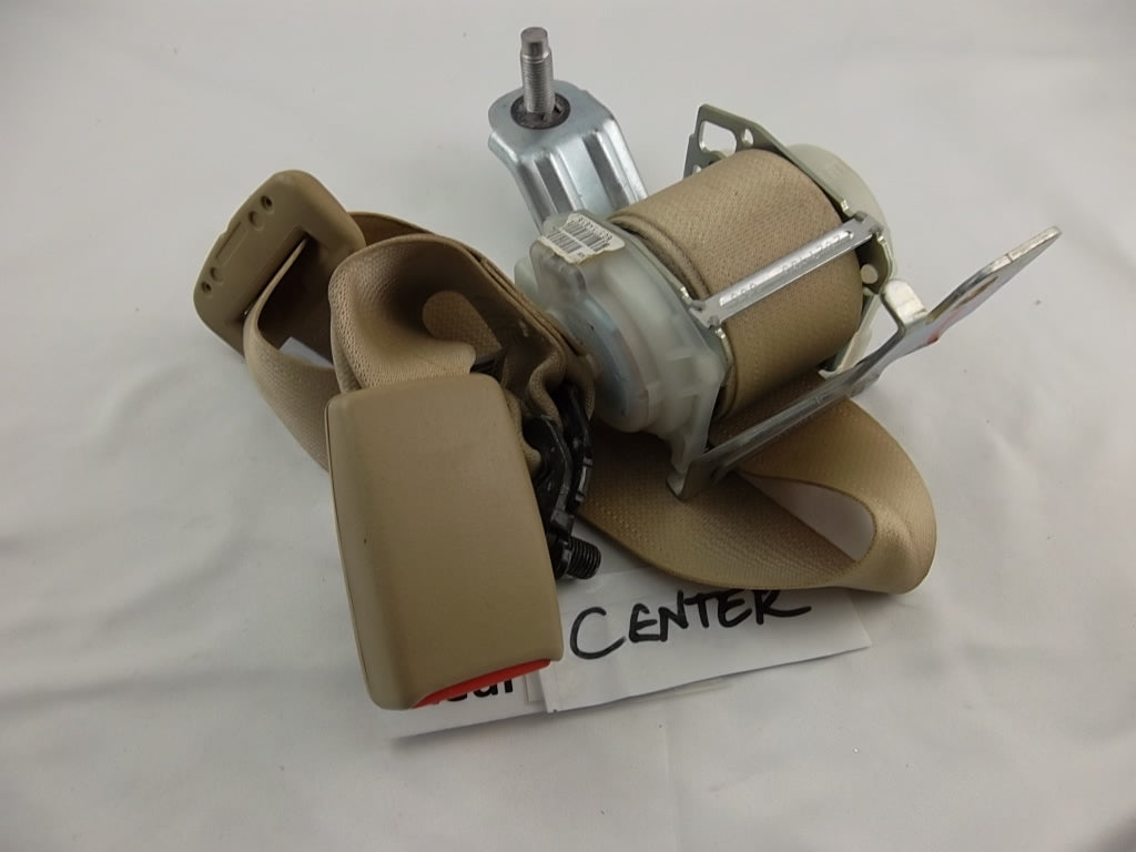 2008-2012 Honda Accord Sedan Rear Center Seat Belt Tan 04829-TA5-A01